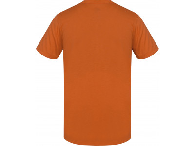 Men's trekking short sleeve T-shirt BITE jaffa orange