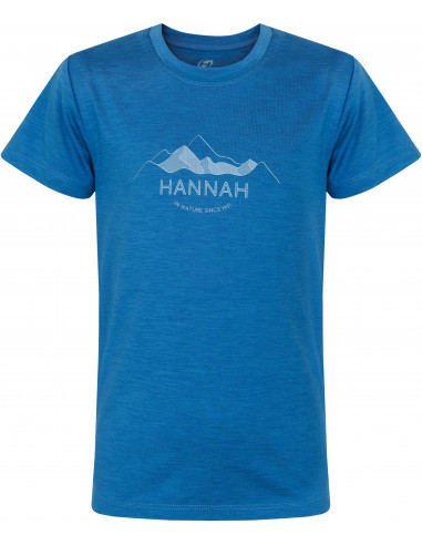 Kid's casual short sleeve T-shirt CORNET JR II french blue mel