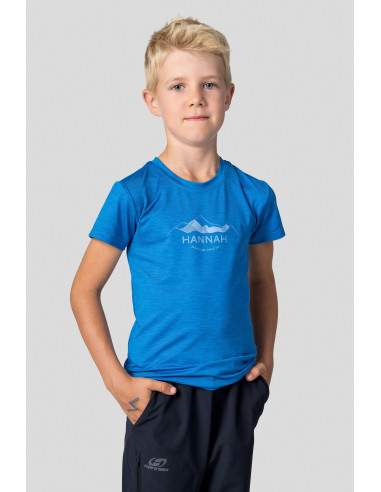 Kid's casual short sleeve T-shirt CORNET JR II french blue mel