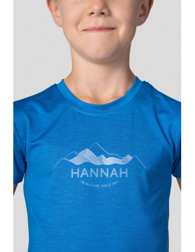 Kid's casual short sleeve T-shirt CORNET JR II french blue mel