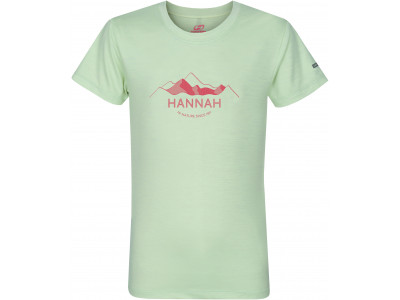 Kid's casual short sleeve T-shirt CORNET JR II paradise green mel