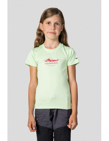 Kid's casual short sleeve T-shirt CORNET JR II paradise green mel