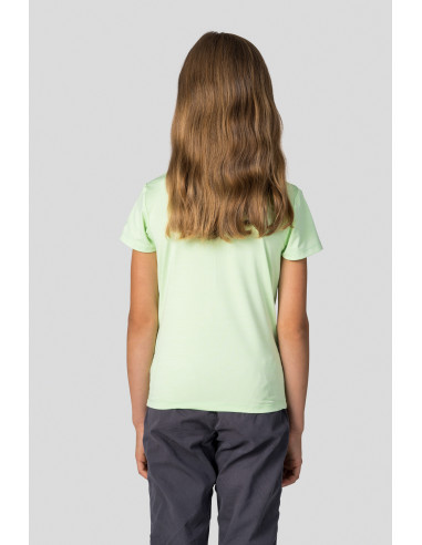 Kid's casual short sleeve T-shirt CORNET JR II paradise green mel