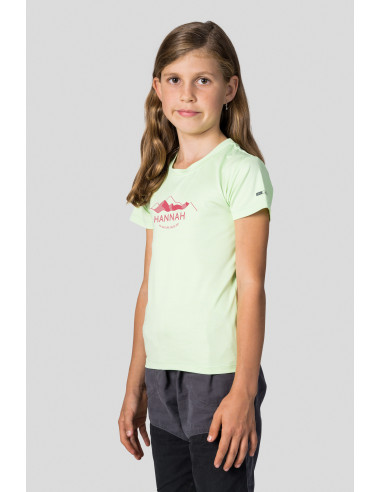 Kid's casual short sleeve T-shirt CORNET JR II paradise green mel