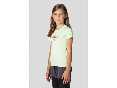 Kid's casual short sleeve T-shirt CORNET JR II paradise green mel
