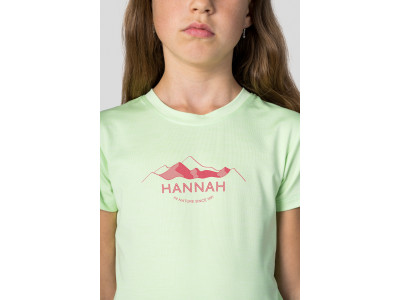 Kid's casual short sleeve T-shirt CORNET JR II paradise green mel