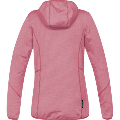 Ladies trekking sweatshirt DAGNYS HOODY quartz pink mel 2