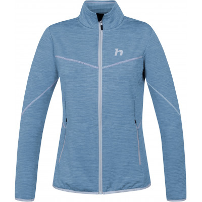 Ladies trekking sweatshirt DAGNYS alaskan blue mel