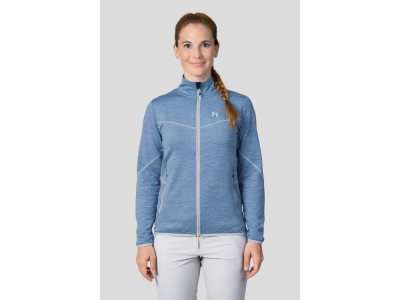 Ladies trekking sweatshirt DAGNYS alaskan blue mel
