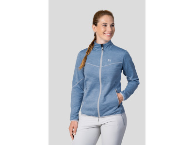 Ladies trekking sweatshirt DAGNYS alaskan blue mel