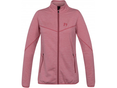 Ladies trekking sweatshirt DAGNYS quartz pink mel