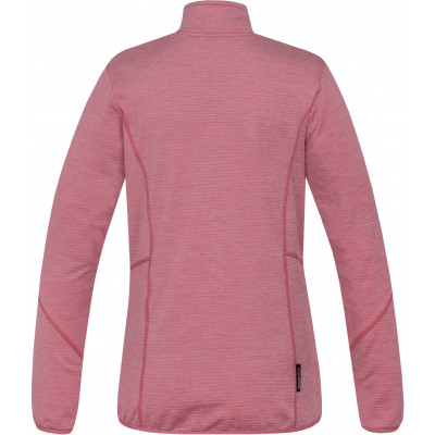 Ladies trekking sweatshirt DAGNYS quartz pink mel 2