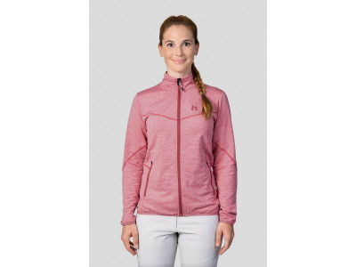 Ladies trekking sweatshirt DAGNYS quartz pink mel