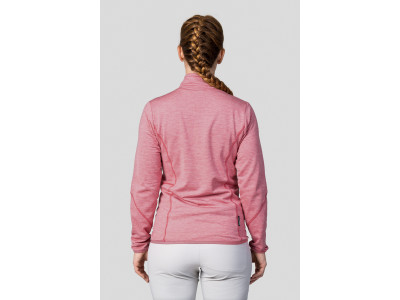 Ladies trekking sweatshirt DAGNYS quartz pink mel