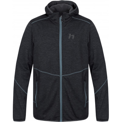 Men's trekking sweatshirt DAMAR HOODY dark gray mel
