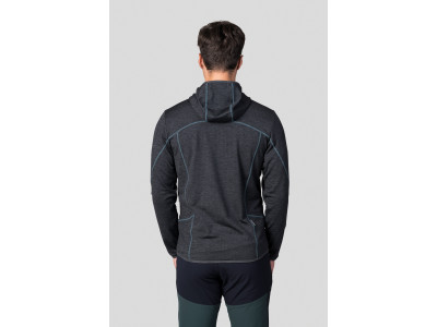 Men's trekking sweatshirt DAMAR HOODY dark gray mel