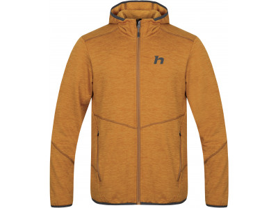 Men's trekking sweatshirt DAMAR HOODY golden yellow mel