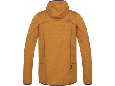 Men's trekking sweatshirt DAMAR HOODY golden yellow mel
