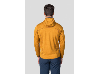 Men's trekking sweatshirt DAMAR HOODY golden yellow mel