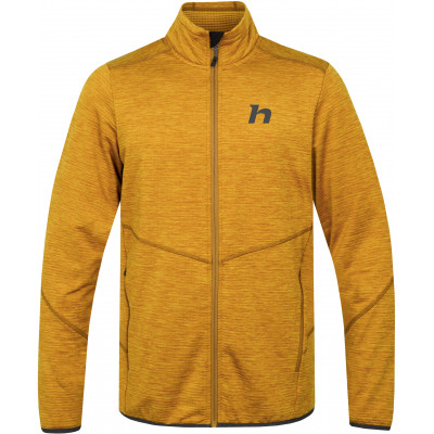 Men's trekking sweatshirt DAMAR golden yellow mel