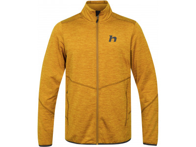 Men's trekking sweatshirt DAMAR golden yellow mel