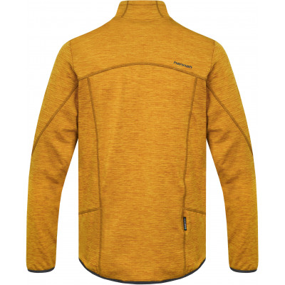 Men's trekking sweatshirt DAMAR golden yellow mel 2