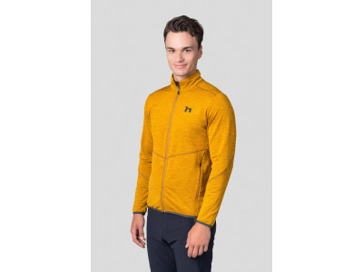 Men's trekking sweatshirt DAMAR golden yellow mel