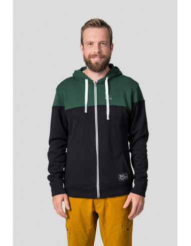 Men's every day sweatshirt FEZCO anthracite/dark green