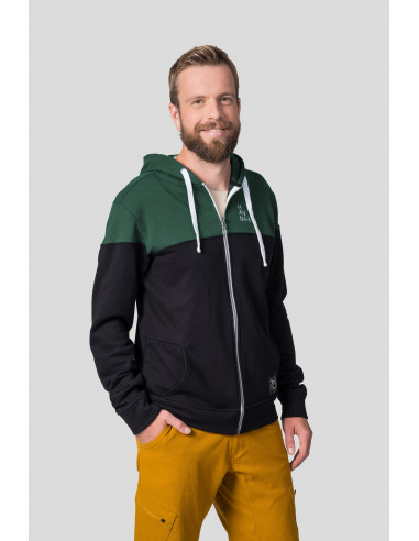 Men's every day sweatshirt FEZCO anthracite/dark green