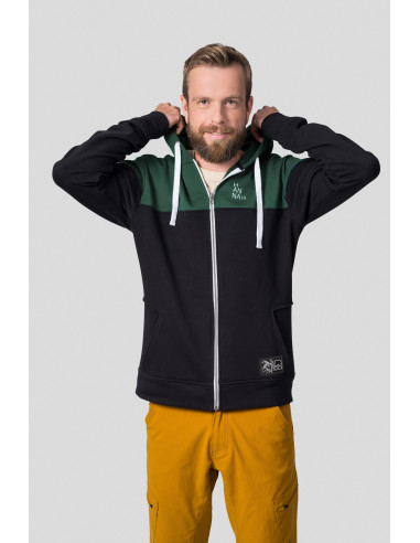 Men's every day sweatshirt FEZCO anthracite/dark green