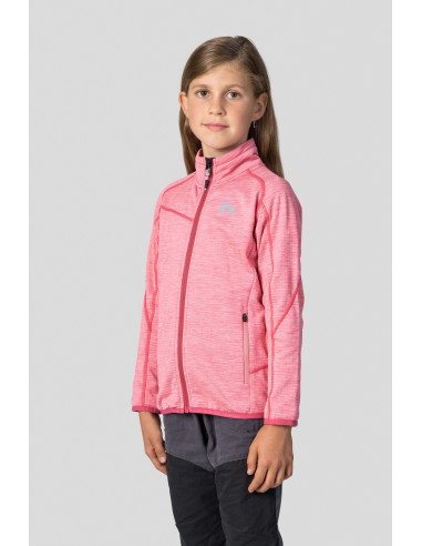 Kid's casual sweatshirt GERY JR quartz pink mel