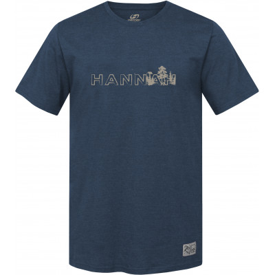 Men's every day short sleeve T-shirt GREM ensign blue mel (print 2)