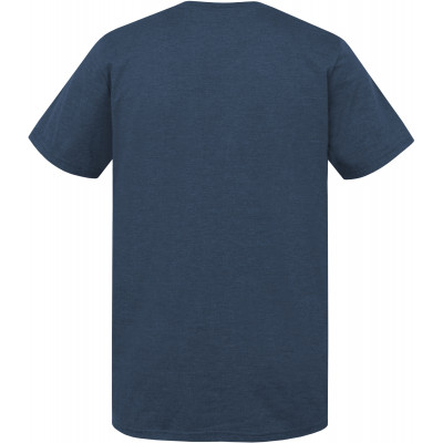 Men's every day short sleeve T-shirt GREM ensign blue mel (print 2) 2