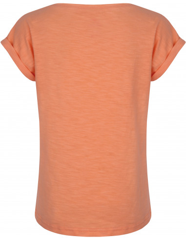 Kid's casual short sleeve T-shirt KAIA JR cantaloupe