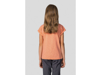 Kid's casual short sleeve T-shirt KAIA JR cantaloupe