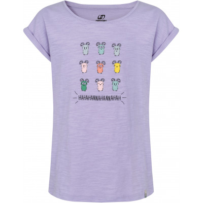 Kid's casual short sleeve T-shirt KAIA JR lavender