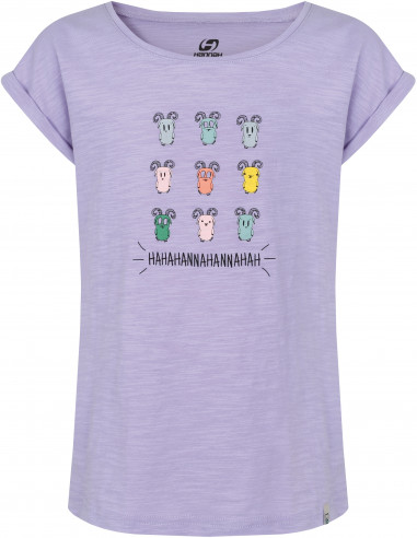 Kid's casual short sleeve T-shirt KAIA JR lavender