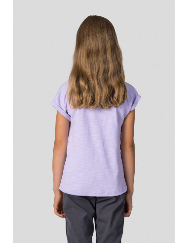 Kid's casual short sleeve T-shirt KAIA JR lavender