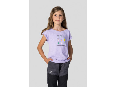 Kid's casual short sleeve T-shirt KAIA JR lavender