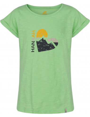 Kid's casual short sleeve T-shirt KAIA JR paradise green