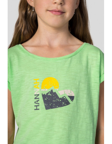 Kid's casual short sleeve T-shirt KAIA JR paradise green