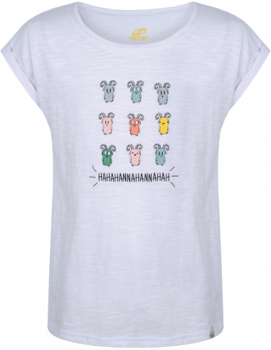 Kid's casual short sleeve T-shirt KAIA JR white