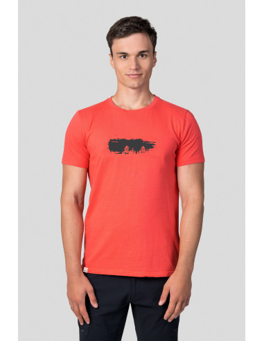 Men's every day short sleeve T-shirt MIKO rose of sharon