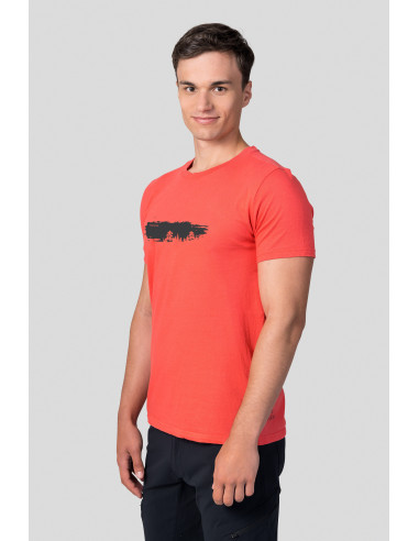 Men's every day short sleeve T-shirt MIKO rose of sharon