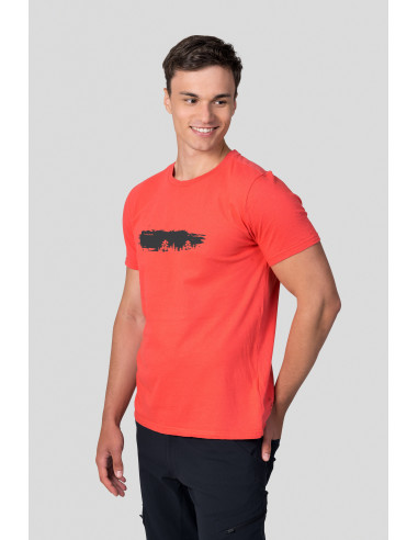 Men's every day short sleeve T-shirt MIKO rose of sharon