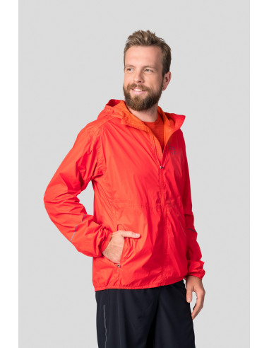 Men's active jacket MILES cherry tomato