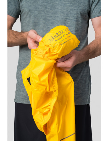 Men's active jacket MILES spectra yellow