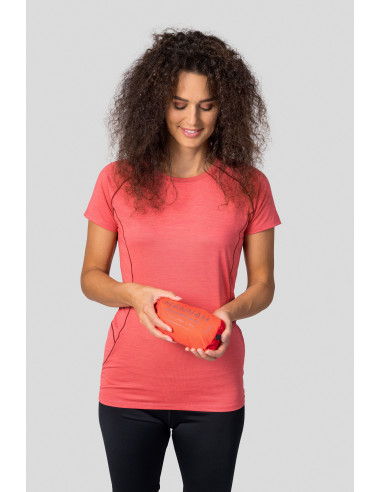 Ladies active jacket MILEY cherry tomato