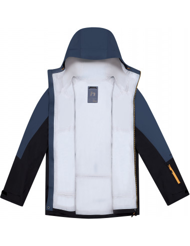 Men's trekking jacket MIRAGE reflecting pond/anthracite
