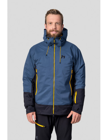 Men's trekking jacket MIRAGE reflecting pond/anthracite